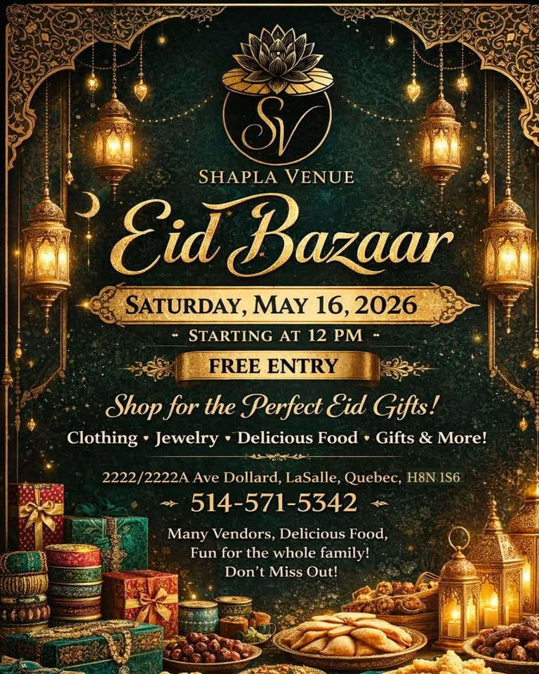 Shapla Venue's Eid Bazar in LaSalle